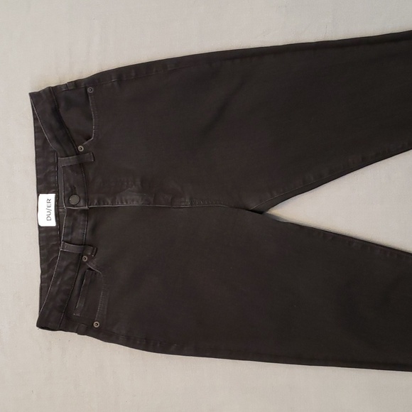 DUER High Rise Skinny Jeans Black Women's 32 - Picture 1 of 8